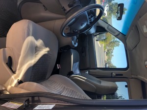 front seats 2005 ford E 350 grey