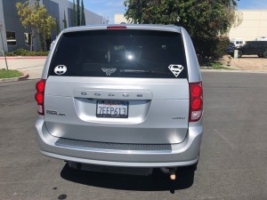 2012 dodge caravan crew back closed