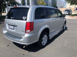 2012 dodge caravan crew right back