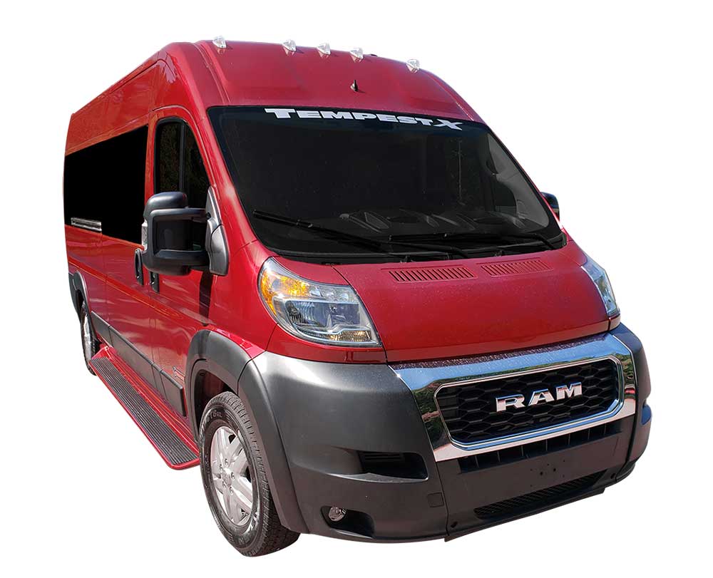 tempest front corner