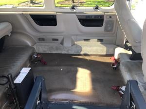 6 inch drop floor 2005 ford E 350 grey