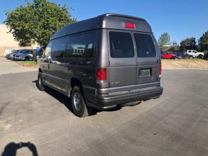 back left 2005 ford E 350 grey