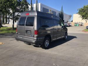 right back 2005 ford E 350 grey